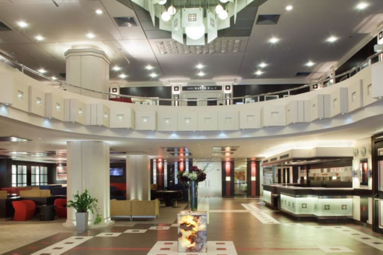 Hotel lobby